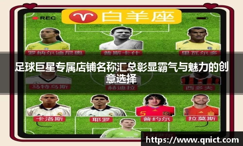 足球巨星专属店铺名称汇总彰显霸气与魅力的创意选择